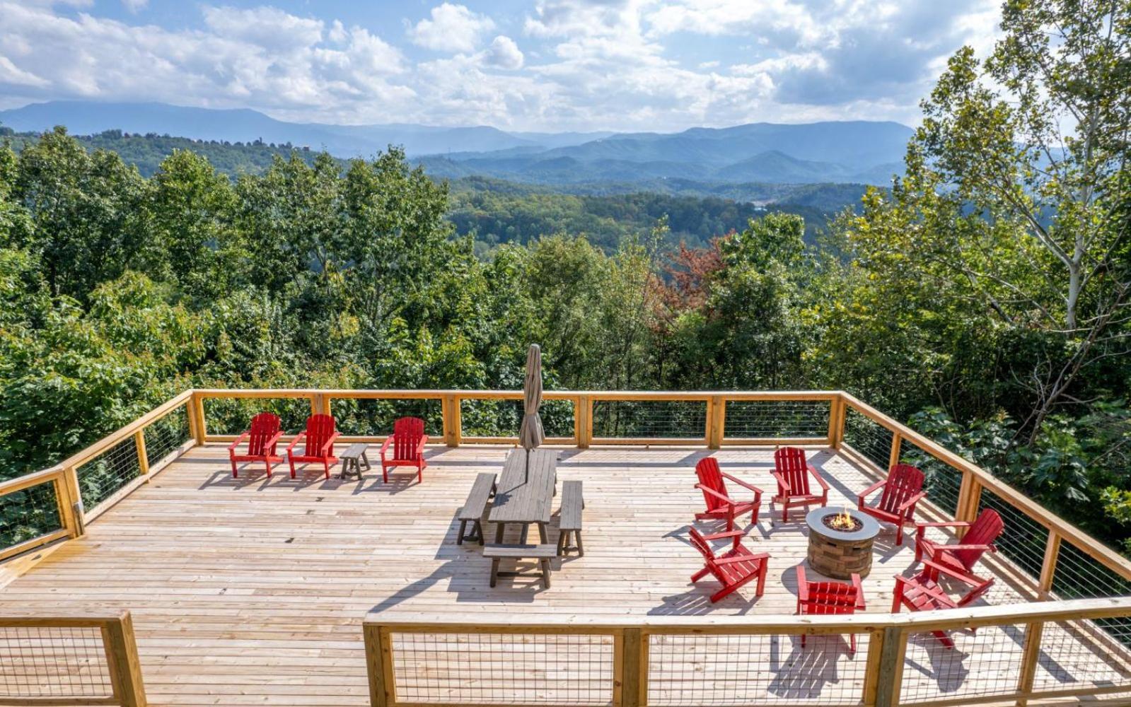 Smoky View Top Shelf Villa Pigeon Forge Exteriör bild