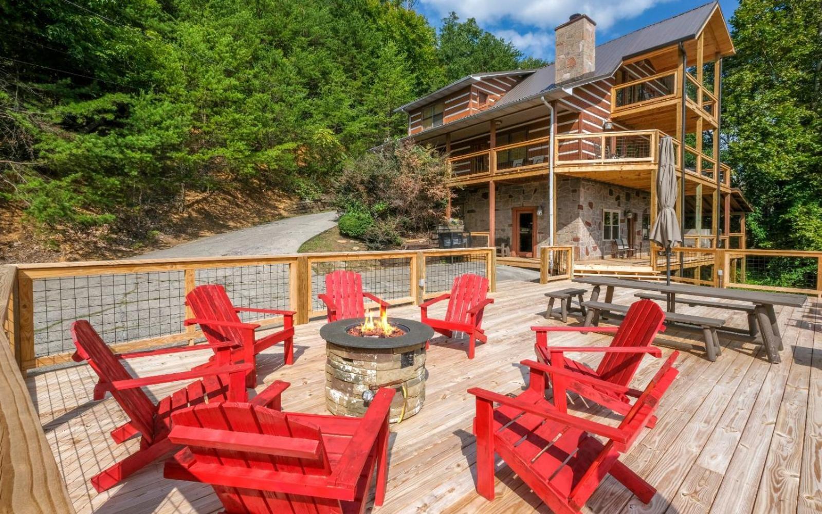 Smoky View Top Shelf Villa Pigeon Forge Exteriör bild
