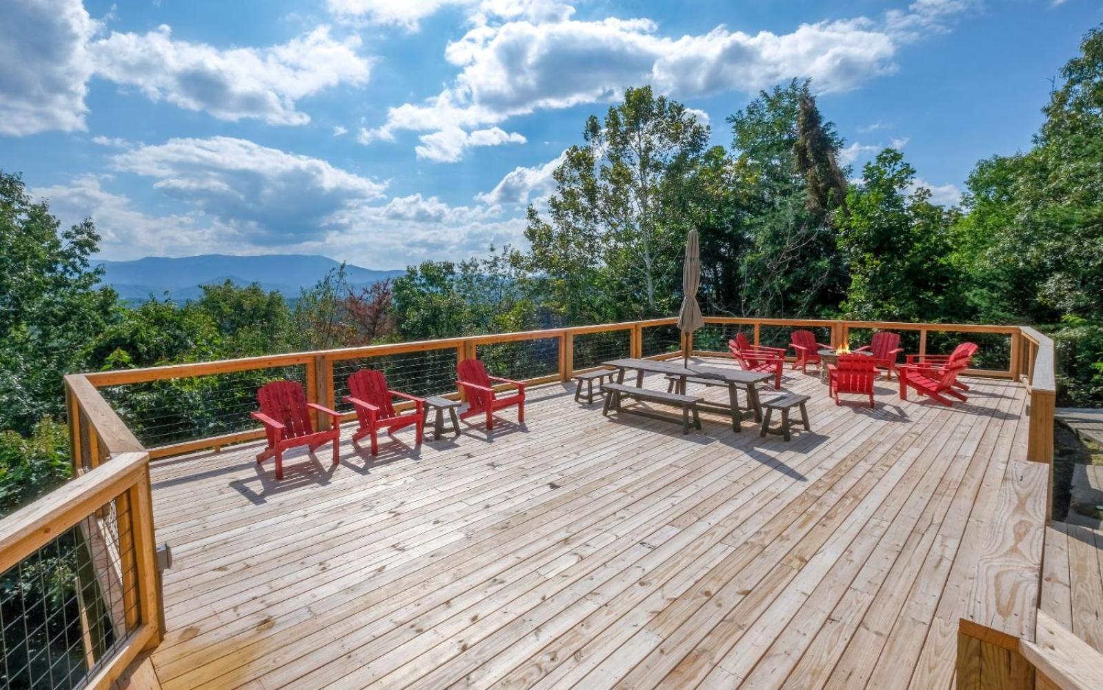 Smoky View Top Shelf Villa Pigeon Forge Exteriör bild